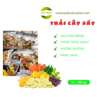 TRÁI CÂY SẤY KHÔ 500G (GIÁ SỈ)